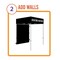 Impact Canopy Photo Booth Kit, 5 FT x 5 FT  Steel Canopy with 4 Walls, Black 040739901 - alternate 5
